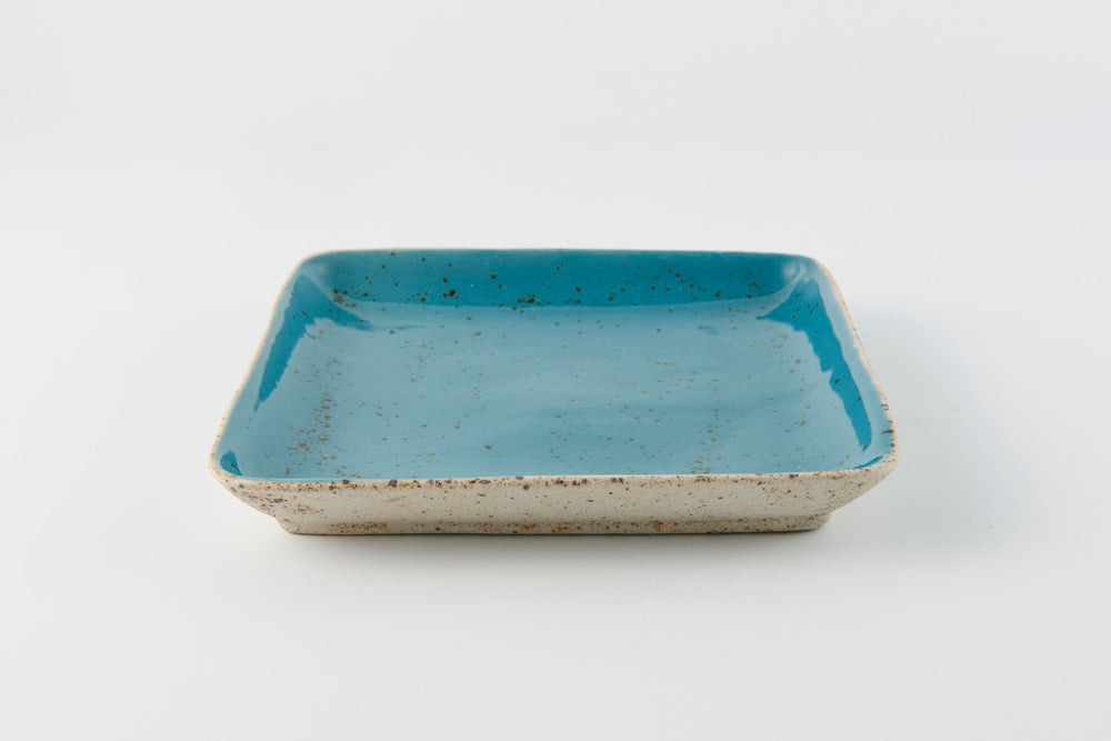 Classic Rimmed Square Plate