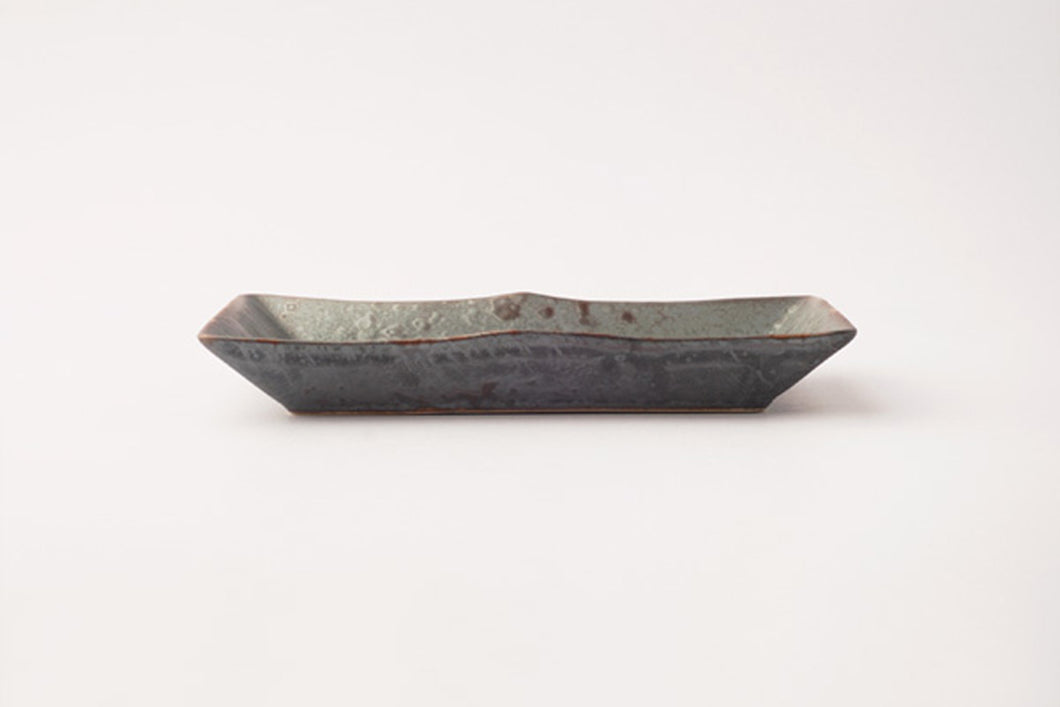 Large Freeform Rectangle Saucer